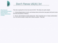 dontfenceusin.com