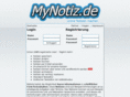 mynotiz.de