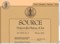 sourcenotesinthehistoryofart.org