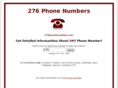 276phonenumbers.com