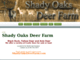 shadyoaksdeerfarm.com