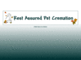 restassuredpetcremation.com