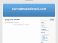 springbreakdietpill.com
