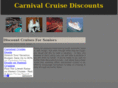 carnivalcruisediscount.net