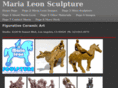 marialeonsculpture.com