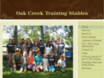 oakcreektrainingstables.com