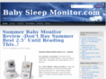 babysleepmonitor.com