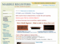 marbleregister.com