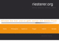 riesterer.org