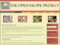 theopenrecipeproject.net