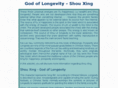 godoflongevity.com