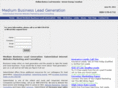 mediumbusinessleadgeneration.com
