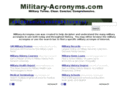 military-acronyms.com