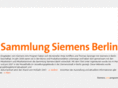 sammlungsiemensberlin.de