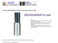 deodorants.net