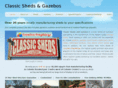 classicshedsandgazebos.com
