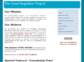 goodregulatorproject.org