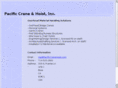 pacificcraneandhoist.com