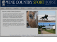 winecountrysporthorse.com
