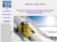 womensskisonly.com