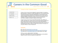 careersinthecommongood.org