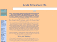 arubatimeshare.org