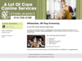 alotofcarecanineservices.com