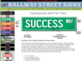 hallwaystreetsigns.com
