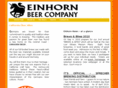 einhornbeer.com