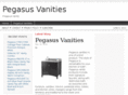 pegasusvanities.net