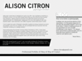 alisoncitron.com