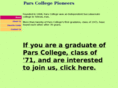 parscollegepioneers.net