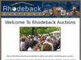 rhodebackauctions.com
