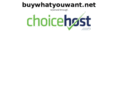 buywhatyouwant.net