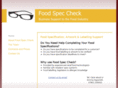 foodspeccheck.com