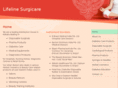 lifelinesurgicare.com