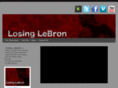 losinglebron.com