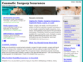 cosmeticsurgeryinsurance.net