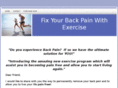 fixbackpainwithexercise.com