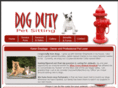 dogdutypetsitting.com