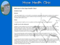 hopehealthclinic.com