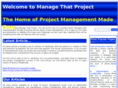 managethatproject.com