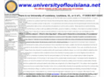 universityoflouisiana.net