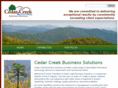 cedarcreekbizsolutions.com