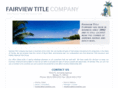 fairviewtitle.com