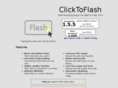 clicktoflash.com