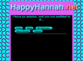 happyhannah.net