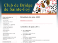 clubdebridgedesaintefoy.com