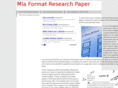 mlaformatresearchpaper.com