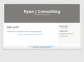 ryanjconsulting.com